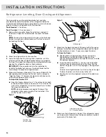 Preview for 14 page of Whirlpool FRENCH DOOR BOTTOM MOUNT REFRIGERATOR Use & Care Manual