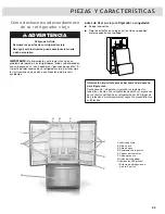 Предварительный просмотр 43 страницы Whirlpool FRENCH DOOR BOTTOM MOUNT REFRIGERATOR Use & Care Manual