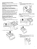 Предварительный просмотр 7 страницы Whirlpool Front Loading Washing Machine User Manual