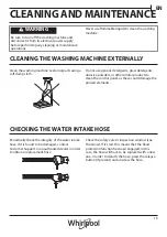 Preview for 19 page of Whirlpool FRR12451 User Manual