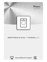 Whirlpool FSCR 10431 Health & Safety, Use & Care And Installation Manual предпросмотр