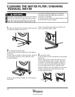 Предварительный просмотр 38 страницы Whirlpool FSCR 10431 Health & Safety, Use & Care And Installation Manual