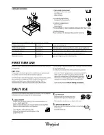 Предварительный просмотр 2 страницы Whirlpool FSCR10432 Daily Reference Manual