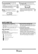 Предварительный просмотр 4 страницы Whirlpool FSCR80220 Daily Reference Manual