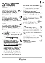 Предварительный просмотр 9 страницы Whirlpool FSCR80220 Daily Reference Manual