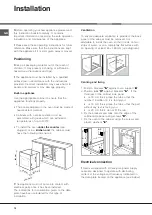 Preview for 14 page of Whirlpool FT850GP.1 Operating Instructions Manual