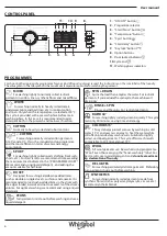 Предварительный просмотр 6 страницы Whirlpool FWD91496WSE User Manual