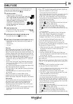 Preview for 3 page of Whirlpool FWDG96148SBS GCC Daily Reference Manual