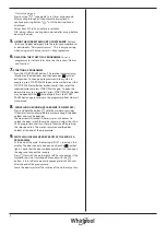 Preview for 4 page of Whirlpool FWDG96148SBS GCC Daily Reference Manual