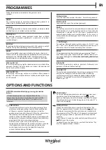 Preview for 7 page of Whirlpool FWDG96148SBS ZA Daily Reference Manual