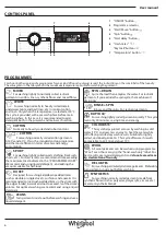 Предварительный просмотр 6 страницы Whirlpool FWF71483W User Manual