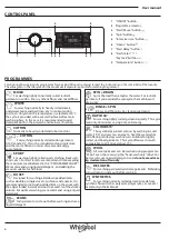 Предварительный просмотр 6 страницы Whirlpool FWG81484WE User Manual