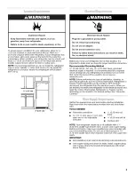 Предварительный просмотр 3 страницы Whirlpool G2IXEFMWB02 User Instructions