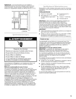 Предварительный просмотр 19 страницы Whirlpool G2IXEFMWB02 User Instructions