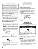 Предварительный просмотр 26 страницы Whirlpool G2IXEFMWB02 User Instructions