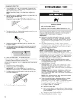 Preview for 10 page of Whirlpool G2IXEFMWB03 User Instructions