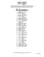 Preview for 12 page of Whirlpool G32026PELB12 Parts List