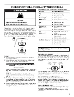 Preview for 5 page of Whirlpool  G7CE3034XB Use & Care Manual