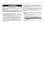 Preview for 7 page of Whirlpool  G7CE3034XB Use & Care Manual