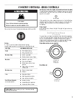 Preview for 9 page of Whirlpool  G7CE3034XB Use & Care Manual