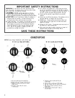 Предварительный просмотр 4 страницы Whirlpool G7CG3064 Use And Care Manual