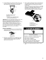 Предварительный просмотр 21 страницы Whirlpool G7CG3064XS Installation Instructions Manual