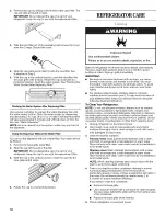 Предварительный просмотр 10 страницы Whirlpool G9IXEFMWB01 User Instructions