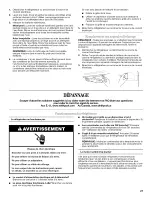 Предварительный просмотр 27 страницы Whirlpool G9IXEFMWB01 User Instructions