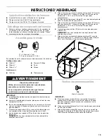 Preview for 13 page of Whirlpool GAJG48KDYG Assembly Instructions Manual