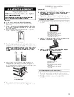 Предварительный просмотр 19 страницы Whirlpool GARAGE COMPACTOR Use And Care Manual