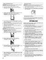 Предварительный просмотр 22 страницы Whirlpool GARAGE COMPACTOR Use And Care Manual