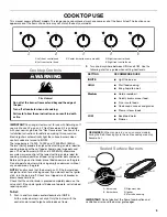 Preview for 5 page of Whirlpool GAS DOUBLE OVEN RANGE Use & Care Manual