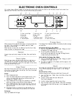 Preview for 7 page of Whirlpool GAS DOUBLE OVEN RANGE Use & Care Manual