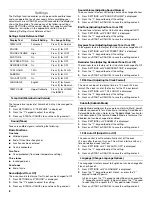 Preview for 8 page of Whirlpool GAS DOUBLE OVEN RANGE Use & Care Manual