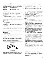 Preview for 11 page of Whirlpool GAS DOUBLE OVEN RANGE Use & Care Manual