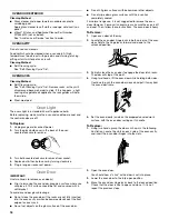 Preview for 18 page of Whirlpool GAS DOUBLE OVEN RANGE Use & Care Manual