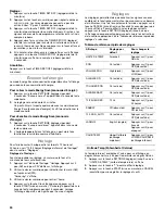 Preview for 30 page of Whirlpool GAS DOUBLE OVEN RANGE Use & Care Manual