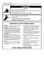 Preview for 3 page of Whirlpool GAS RANGE User Manual