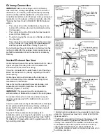 Предварительный просмотр 11 страницы Whirlpool Gas Water Heater High Efficiency Atmospheric Vent Installation Instructions And Use & Care Manual