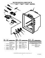 Предварительный просмотр 6 страницы Whirlpool GB2SHDXPB01 Parts Manual