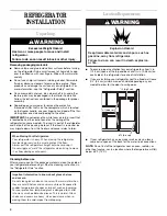 Предварительный просмотр 4 страницы Whirlpool GB2SHKLLS00 Use & Care Manual