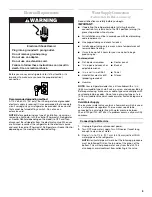 Предварительный просмотр 5 страницы Whirlpool GB2SHKLLS00 Use & Care Manual