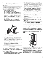 Предварительный просмотр 9 страницы Whirlpool GB2SHKLLS00 Use & Care Manual