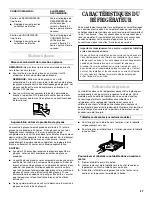 Предварительный просмотр 27 страницы Whirlpool GB2SHKLLS00 Use & Care Manual