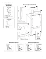 Предварительный просмотр 9 страницы Whirlpool GB2SHTXTS - Fridge Bottom Mount User Instructions