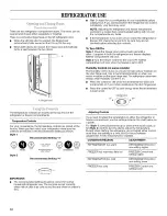 Предварительный просмотр 12 страницы Whirlpool GB2SHTXTS - Fridge Bottom Mount User Instructions