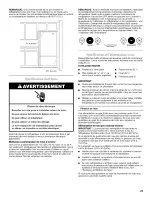 Предварительный просмотр 23 страницы Whirlpool GB2SHTXTS - Fridge Bottom Mount User Instructions