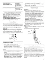 Предварительный просмотр 33 страницы Whirlpool GB2SHTXTS - Fridge Bottom Mount User Instructions