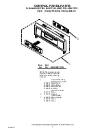 Предварительный просмотр 3 страницы Whirlpool GBD277PDT Parts List