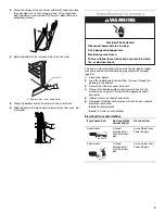 Предварительный просмотр 5 страницы Whirlpool GBD277PR Installation Instructions Manual